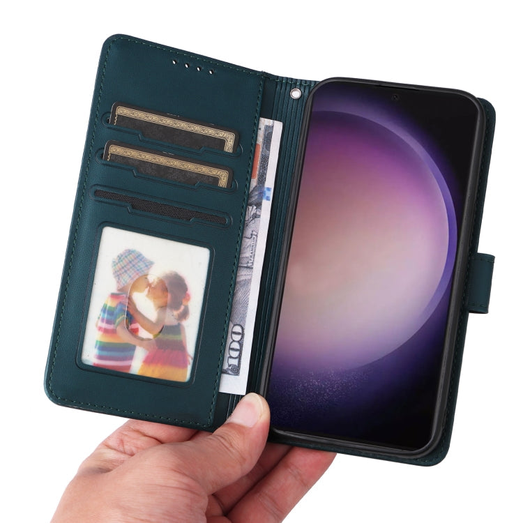For Samsung Galaxy S24 Ultra 5G BETOPNICE BN-005 2 in 1 Detachable Imitate Genuine Leather Phone Case(Blue)