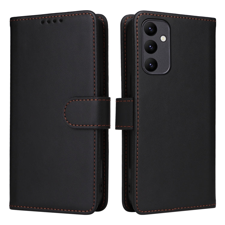 For Samsung Galaxy A24 4G BETOPNICE BN-005 2 in 1 Detachable Imitate Genuine Leather Phone Case(Black)