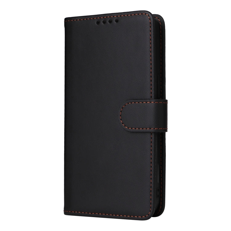 For Samsung Galaxy A24 4G BETOPNICE BN-005 2 in 1 Detachable Imitate Genuine Leather Phone Case(Black)
