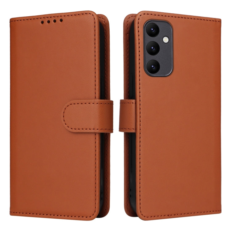 For Samsung Galaxy A24 4G BETOPNICE BN-005 2 in 1 Detachable Imitate Genuine Leather Phone Case(Brown)