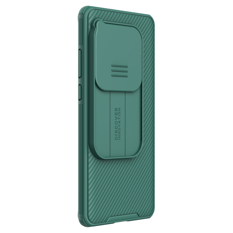 For OnePlus 12 NILLKIN CamShield Pro PC Phone Case(Green)