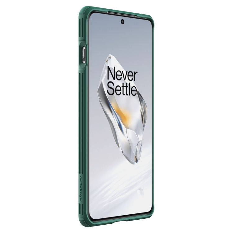 For OnePlus 12 NILLKIN CamShield Pro PC Phone Case(Green)