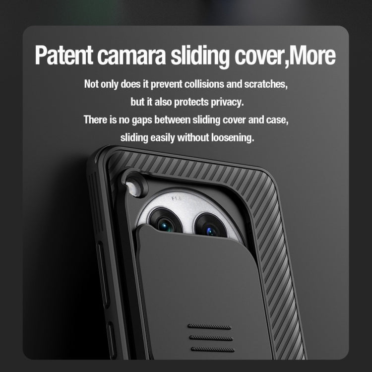 For OnePlus 12 NILLKIN CamShield Pro PC Phone Case(Green)