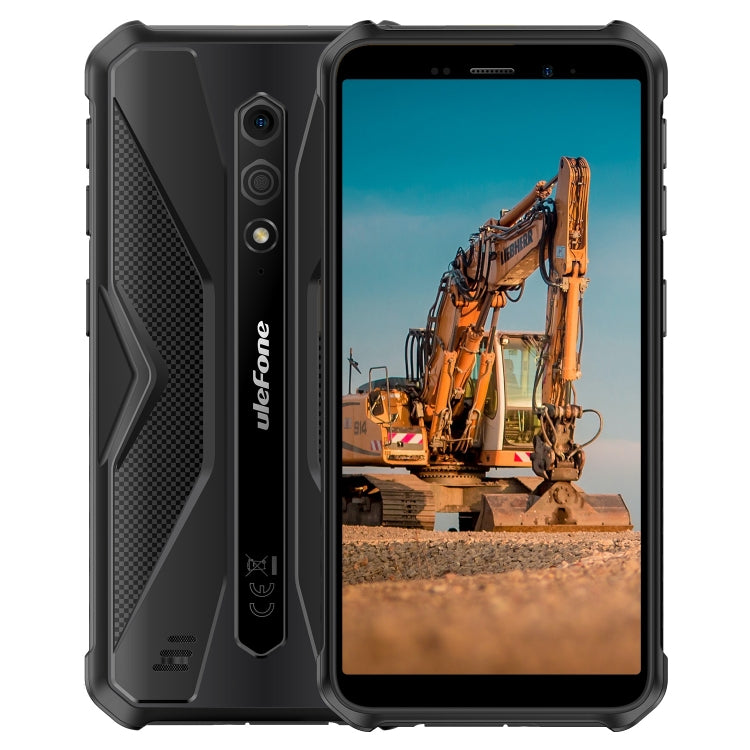 [HK Warehouse] Ulefone Armor X12, 3GB+32GB, Rugged Phone, Face Unlock, 5.45 inch Android 13 Go MediaTek Helio A22 Quad Core, Network: 4G, NFC(All Black)
