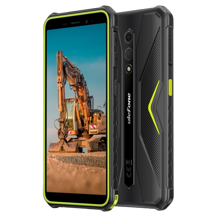 [HK Warehouse] Ulefone Armor X12, 3GB+32GB, Rugged Phone, Face Unlock, 5.45 inch Android 13 Go MediaTek Helio A22 Quad Core, Network: 4G, NFC(Less Green)