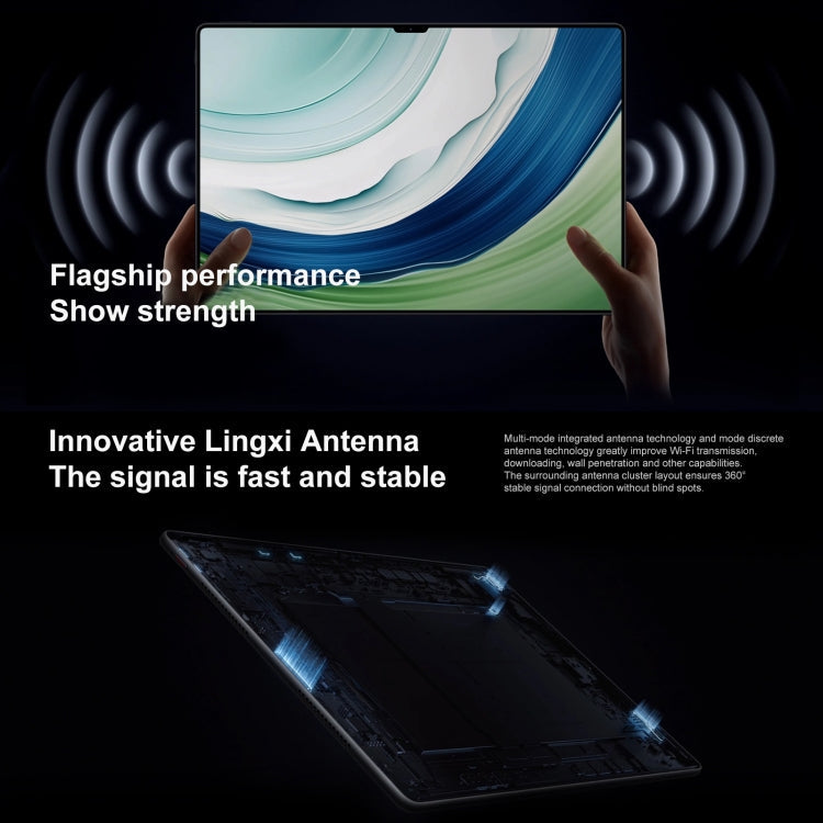 HUAWEI MatePad Pro 13.2 inch WiFi, 16GB+1TB, HarmonyOS 4 Hisilicon Kirin 9000S 12-core, Not Support Google Play(Black)