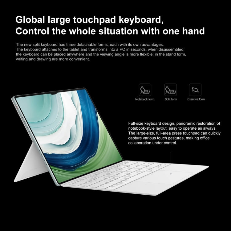 HUAWEI MatePad Pro 13.2 inch WiFi, 16GB+1TB, HarmonyOS 4 Hisilicon Kirin 9000S 12-core, Not Support Google Play(Black)