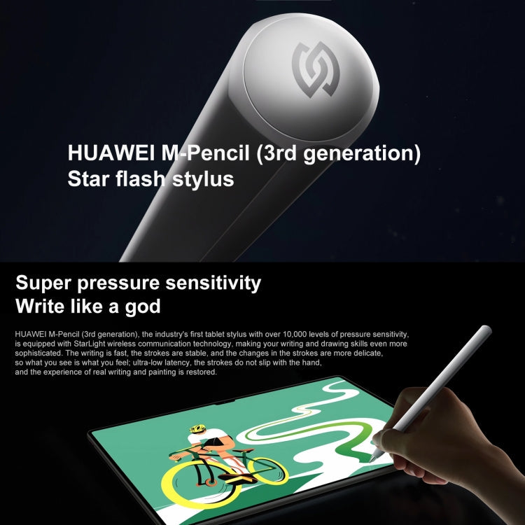HUAWEI MatePad Pro 13.2 inch WiFi, 16GB+1TB, with Smart Keyboard + Stylus, HarmonyOS 4 Hisilicon Kirin 9000S 12-core, Not Support Google Play(Black)