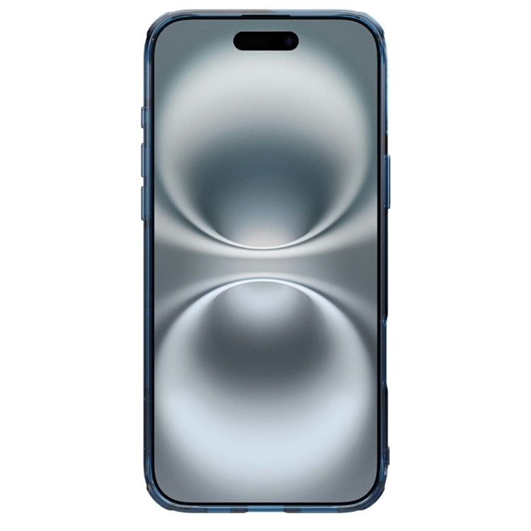 For iPhone 16 Pro Max NILLKIN Ultra Clear Magsafe PC + TPU Phone Case(Blue)