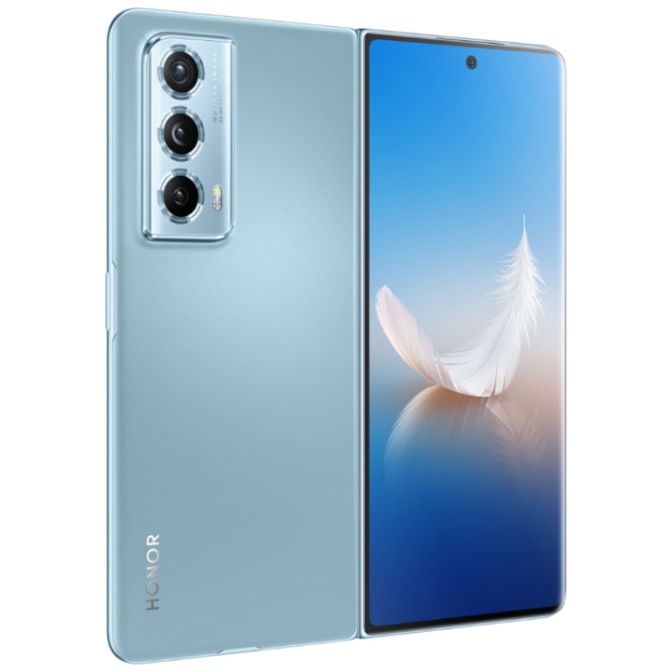 Honor Magic Vs2, 16GB+512GB, Side Fingerprint, 7.92 inch + 6.43 inch MagicOS 7.2 Snapdragon 8+ Gen1 Octa-Core 3.0GHz, OTG, NFC, Not Support Google Play(Blue)
