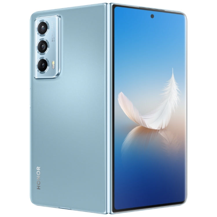 Honor Magic Vs2, 16GB+512GB, Side Fingerprint, 7.92 inch + 6.43 inch MagicOS 7.2 Snapdragon 8+ Gen1 Octa-Core 3.0GHz, OTG, NFC, Not Support Google Play(Blue)