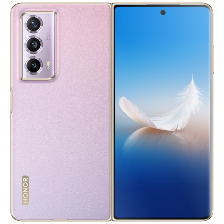 Honor Magic Vs2, 16GB+512GB, Side Fingerprint, 7.92 inch + 6.43 inch MagicOS 7.2 Snapdragon 8+ Gen1 Octa-Core 3.0GHz, OTG, NFC, Not Support Google Play(Purple)