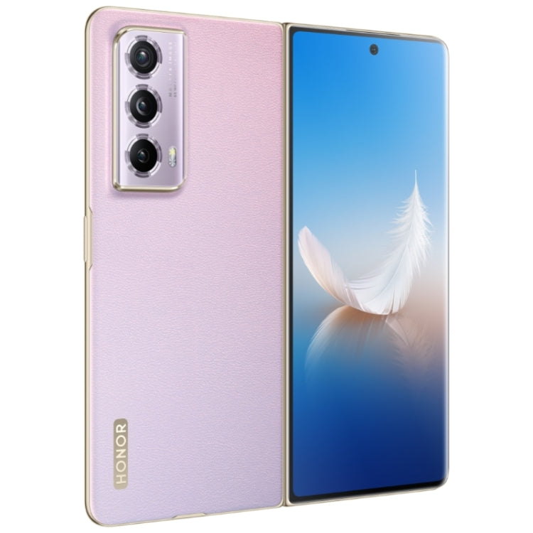 Honor Magic Vs2, 16GB+512GB, Side Fingerprint, 7.92 inch + 6.43 inch MagicOS 7.2 Snapdragon 8+ Gen1 Octa-Core 3.0GHz, OTG, NFC, Not Support Google Play(Purple)