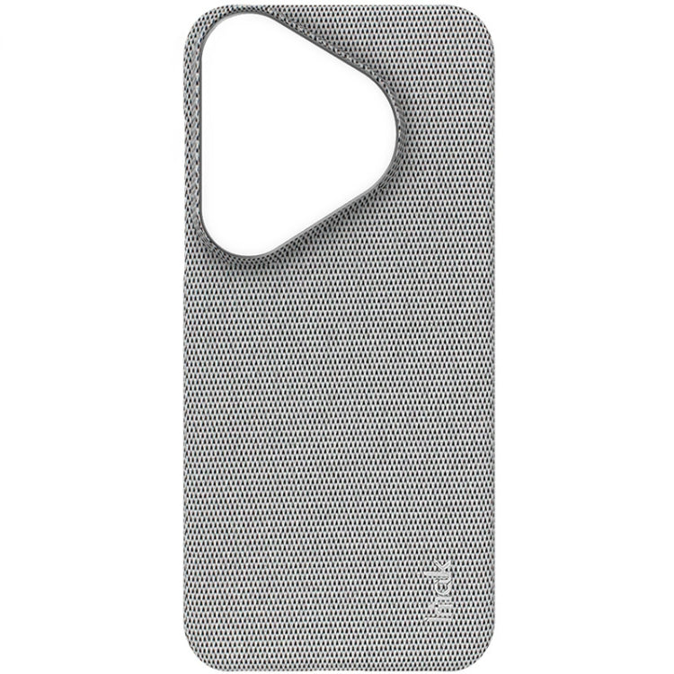 For Huawei Pura 70 Pro / 70 Pro+ imak Ruiyi Series Cloth Texture PU + PC Phone Case(Light Grey)