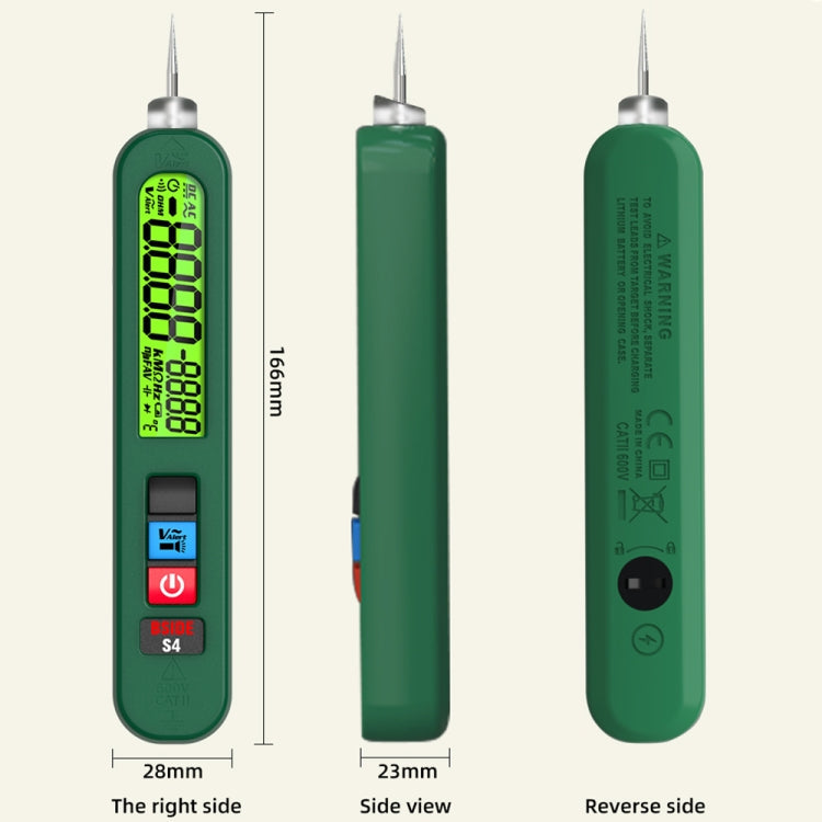 BSIDE S4 AC Voltage Induction Charging Smart Pen(Extra Sharp Nib)
