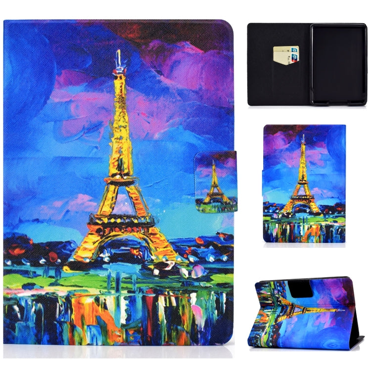 TPU Electric Pressed Horizontal Flip Leather Case with Holder & Card Slot & Sleep / Wake-up Function, For Kindle Fire HD 8 (2020), For Kindle Fire HD 10 2015 / 2017 / 2019, For Kindle Paperwhite 4 / 3 / 2 / 1, For iPad mini 5 / 4 / 3 / 2 / 1