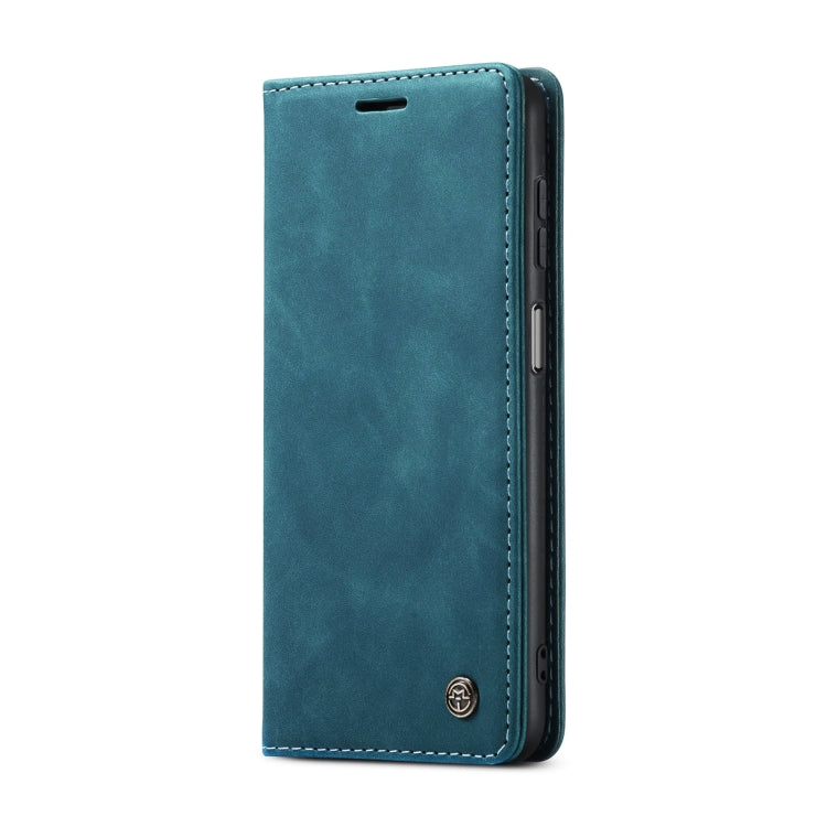 For Samsung Galaxy A15 5G CaseMe 013 Multifunctional Horizontal Flip Leather Phone Case(Blue)
