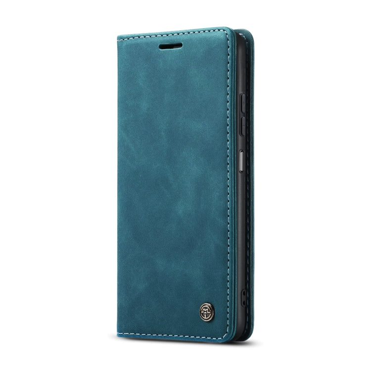 For Samsung Galaxy A05s CaseMe 013 Multifunctional Horizontal Flip Leather Phone Case(Blue)
