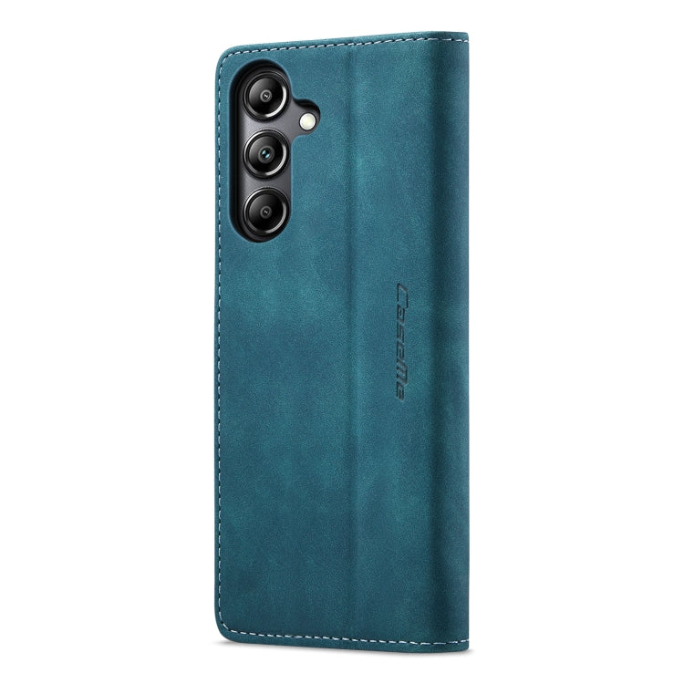 For Samsung Galaxy A05s CaseMe 013 Multifunctional Horizontal Flip Leather Phone Case(Blue)