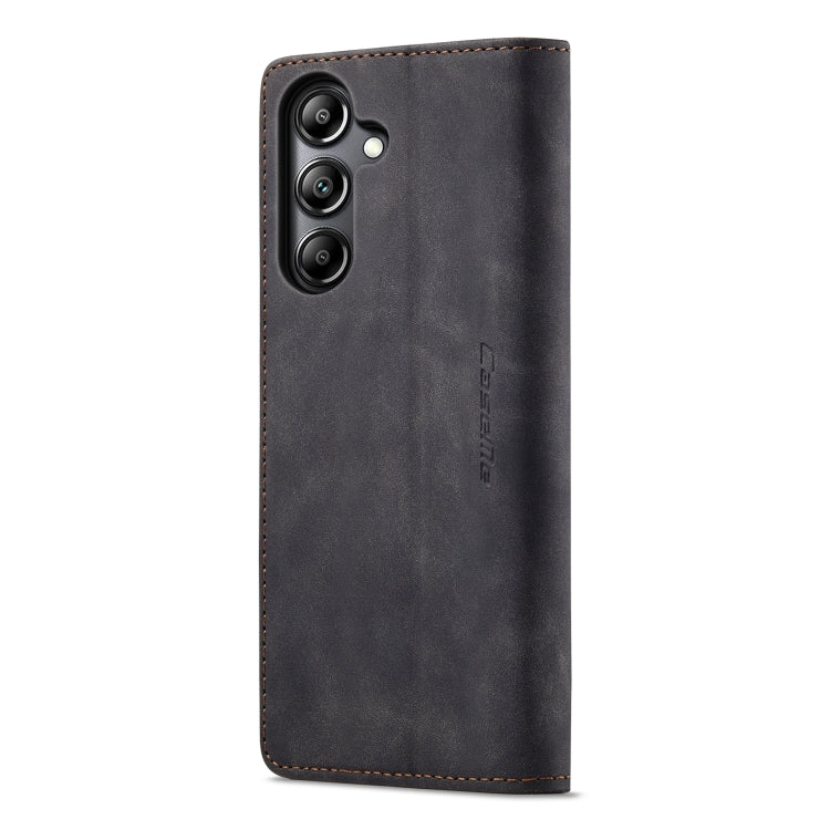 For Samsung Galaxy A05s CaseMe 013 Multifunctional Horizontal Flip Leather Phone Case(Black)
