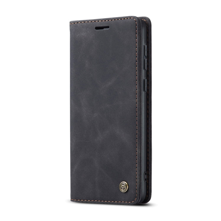 For Samsung Galaxy A35 5G CaseMe 013 Multifunctional Horizontal Flip Leather Phone Case(Black)