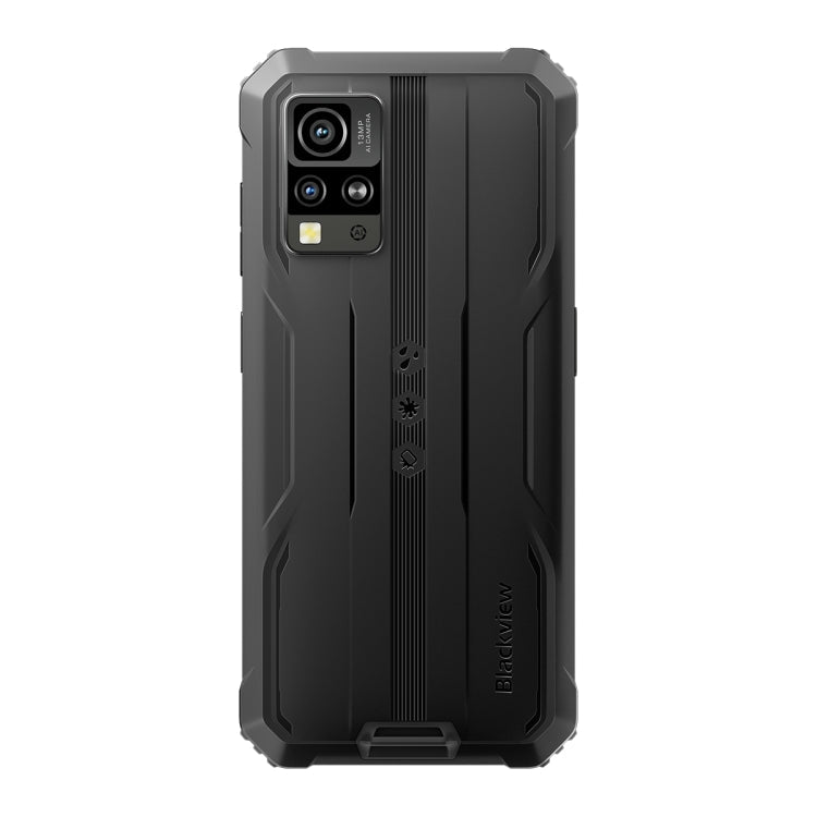 [HK Warehouse] Blackview BV4800, 3GB+64GB, IP68/IP69K/MIL-STD-810H, 6.56 inch Android 13 MediaTek MT6761V/WB Helio A22 Quad Core, Network: 4G, OTG(Black)