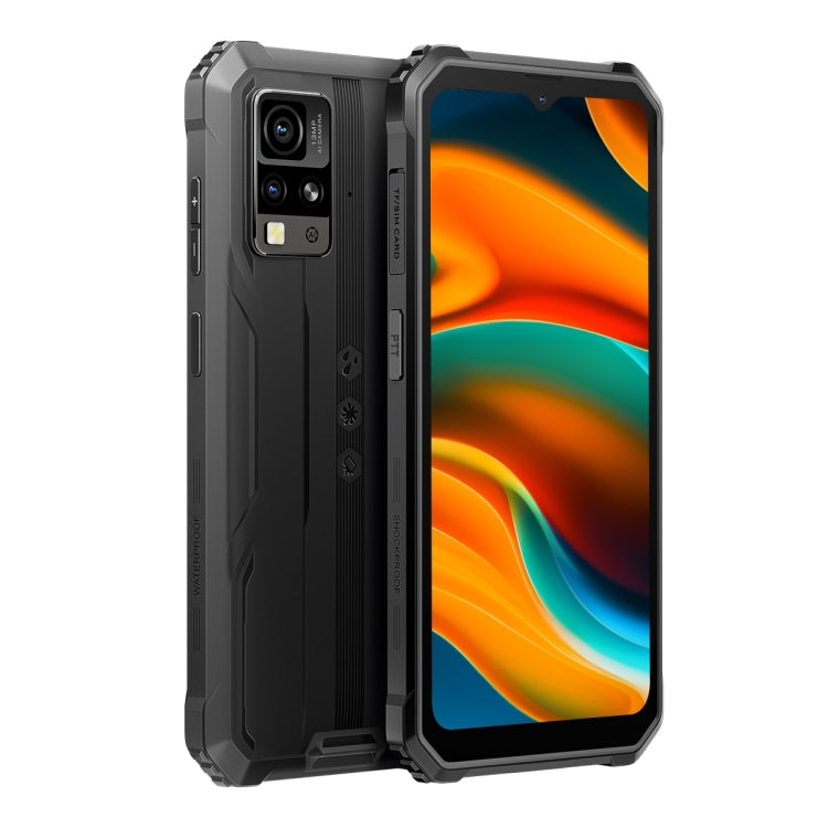 [HK Warehouse] Blackview BV4800, 3GB+64GB, IP68/IP69K/MIL-STD-810H, 6.56 inch Android 13 MediaTek MT6761V/WB Helio A22 Quad Core, Network: 4G, OTG(Black)