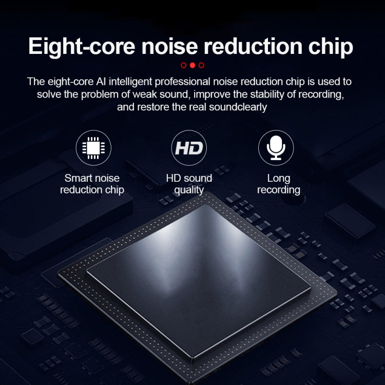 JNN Q75 Magnetic Smart Voice Recorder, Memory:32GB(Black)