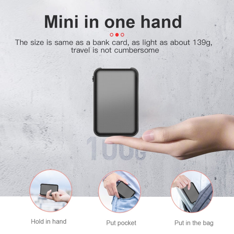 JNN Q75 Magnetic Smart Voice Recorder, Memory:32GB(Black)