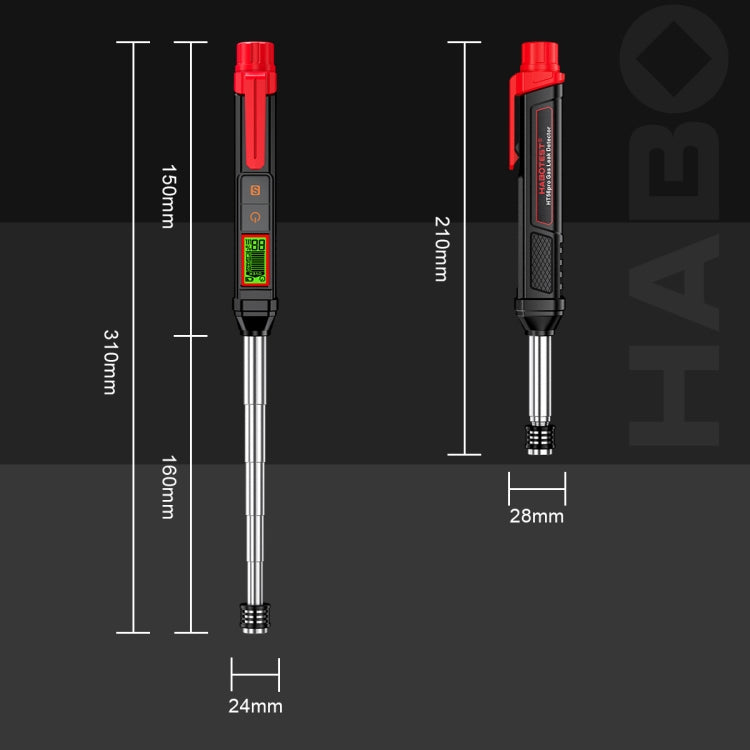 HABOTEST HT56 Pro Combustible Gas Detector Liquefied Petroleum Gas Natural Gas Alarm, HT56 Pro