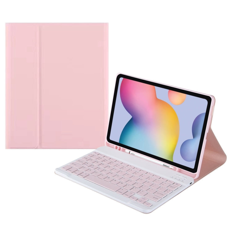 Square Cap Bluetooth Keyboard Leather Case with Pen Slot, For Samsung Galaxy Tab S9 FE+, For Samsung Galaxy Tab A9+, For Samsung Galaxy Tab S9 FE, For Samsung Galaxy Tab A9