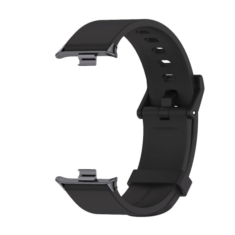 For Redmi Watch 6 / 5 / Xiaomi Band 9 Pro Mijobs Silicone Breathable Watch Band(Black)