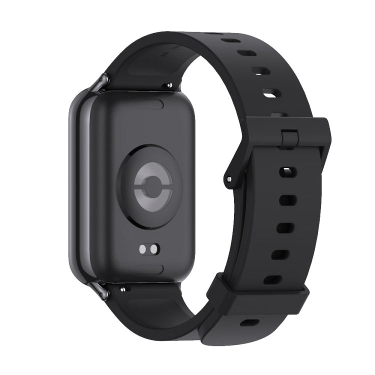 For Redmi Watch 6 / 5 / Xiaomi Band 9 Pro Mijobs Silicone Breathable Watch Band(Black)