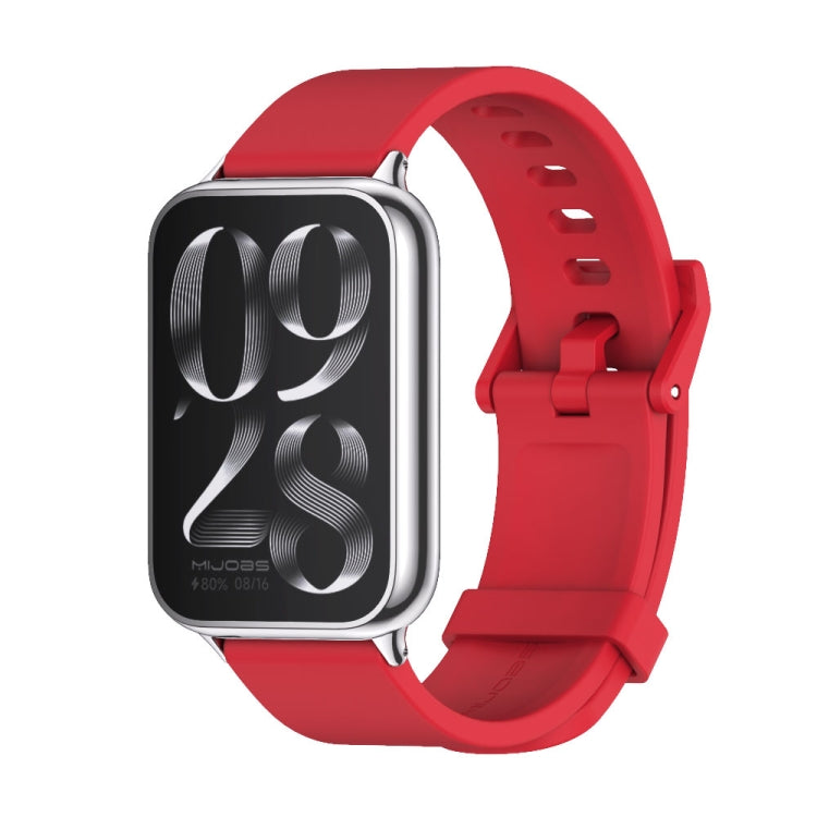 Mijobs Silicone Breathable Watch Band, For Redmi Watch 6 / 5 / Xiaomi Band 9 Pro