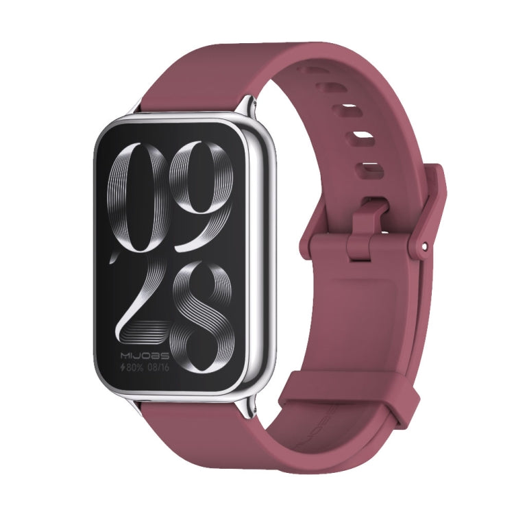 Mijobs Silicone Breathable Watch Band, For Redmi Watch 6 / 5 / Xiaomi Band 9 Pro