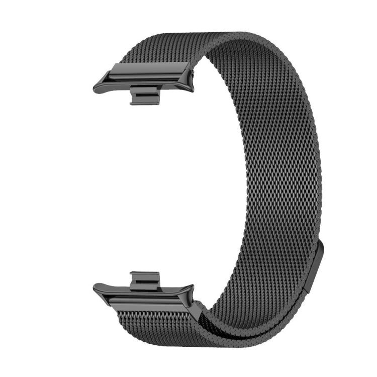 For Redmi Watch 6 / 5 / Xiaomi Band 9 Pro Mijobs Milan Magnetic Stainless Steel Watch Band(Black)