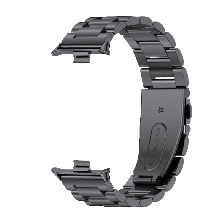 Mijobs Three Beads Stainless Steel Watch Band, For Redmi Watch 6 / 5 / Xiaomi Band 9 Pro