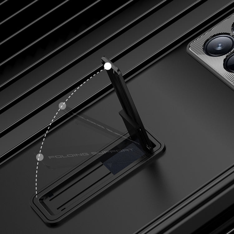 For Xiaomi Mix Fold 3 GKK Integrated Magnetic Folding Hinge All-inclusive Phone Case(Black)
