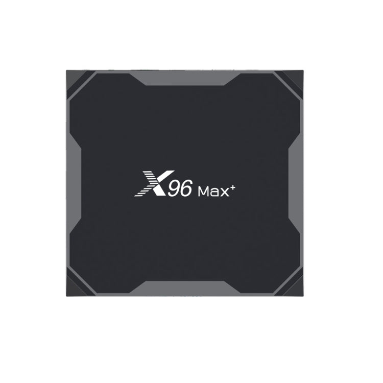 X96 max+ 4K Smart TV Box with Remote Control, Android 9.0, Amlogic S905X3 Quad-Core Cortex-A55,2GB+16GB, Support LAN, AV, 2.4G/5G WiFi, USBx2,TF Card,, EU Plug