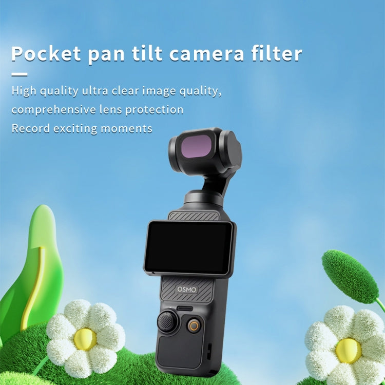 For DJI OSMO Pocket 3 JSR CB Series Camera Lens Filter, Filter:NIGHT