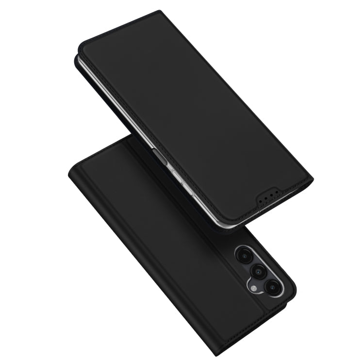 For Samsung Galaxy A15 5G / 4G DUX DUCIS Skin Pro Series Flip Leather Phone Case(Black)