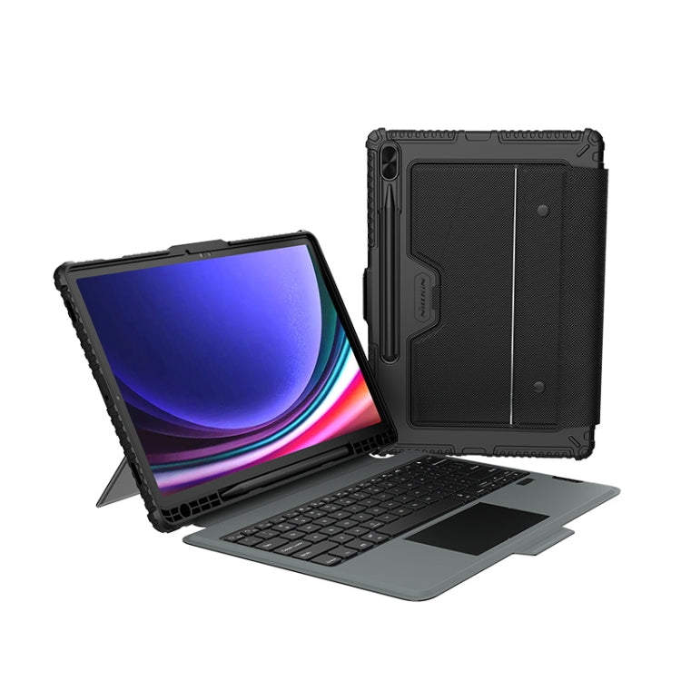 Nillkin Backlit Version Bumper Combo Keyboard Case, For Samsung Galaxy Tab S9 / S9 5G, For Samsung Galaxy Tab S9+ / S9+ 5G