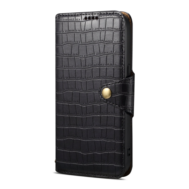 For Huawei Mate 60 Pro / Mate 60 Pro+ Denior Crocodile Texture Oil Edge Leather Phone Case(Black)