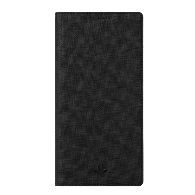 For Samsung Galaxy S23 FE 5G ViLi DMX Series TPU + PU Leather Magnetic Phone Case(Black)