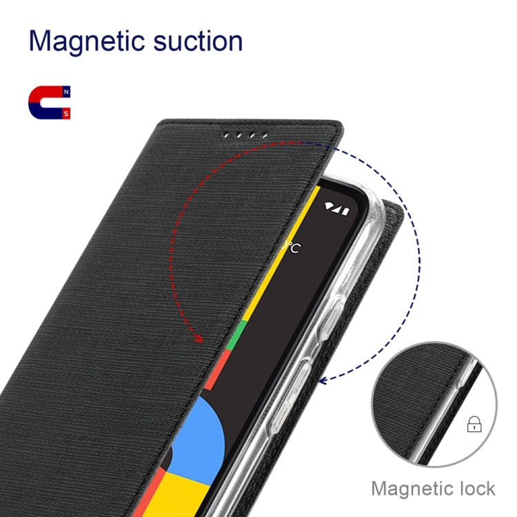 For Google Pixel 8 Pro ViLi DMX Series TPU + PU Leather Magnetic Phone Case(Black)