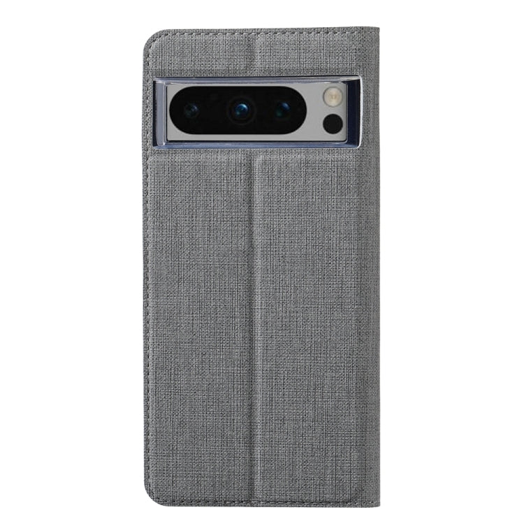 For Google Pixel 8 Pro ViLi DMX Series TPU + PU Leather Magnetic Phone Case(Grey)