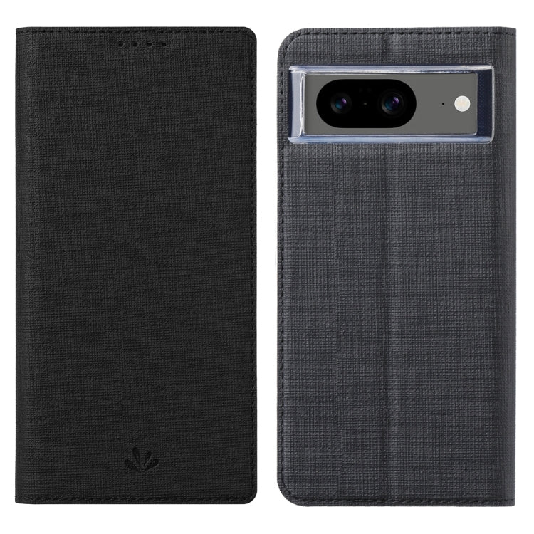 For Google Pixel 8 ViLi DMX Series TPU + PU Leather Magnetic Phone Case(Black)