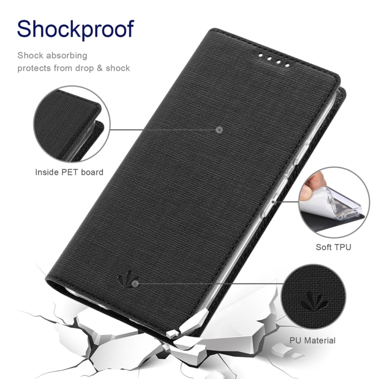 For Google Pixel 8 ViLi DMX Series TPU + PU Leather Magnetic Phone Case(Black)