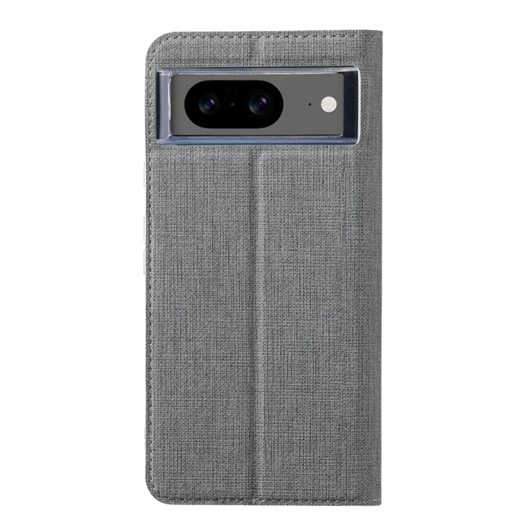 For Google Pixel 8 ViLi DMX Series TPU + PU Leather Magnetic Phone Case(Grey)