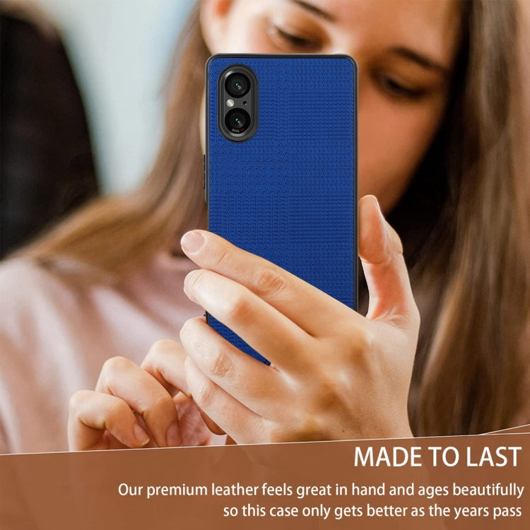For Sony Xperia 5 V ViLi TH Series Shockproof Phone Case(Dark Blue)